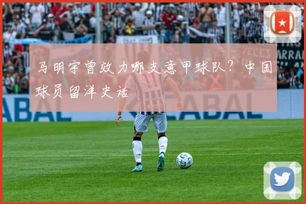 马明宇曾效力哪支意甲球队？中国球员留洋史话